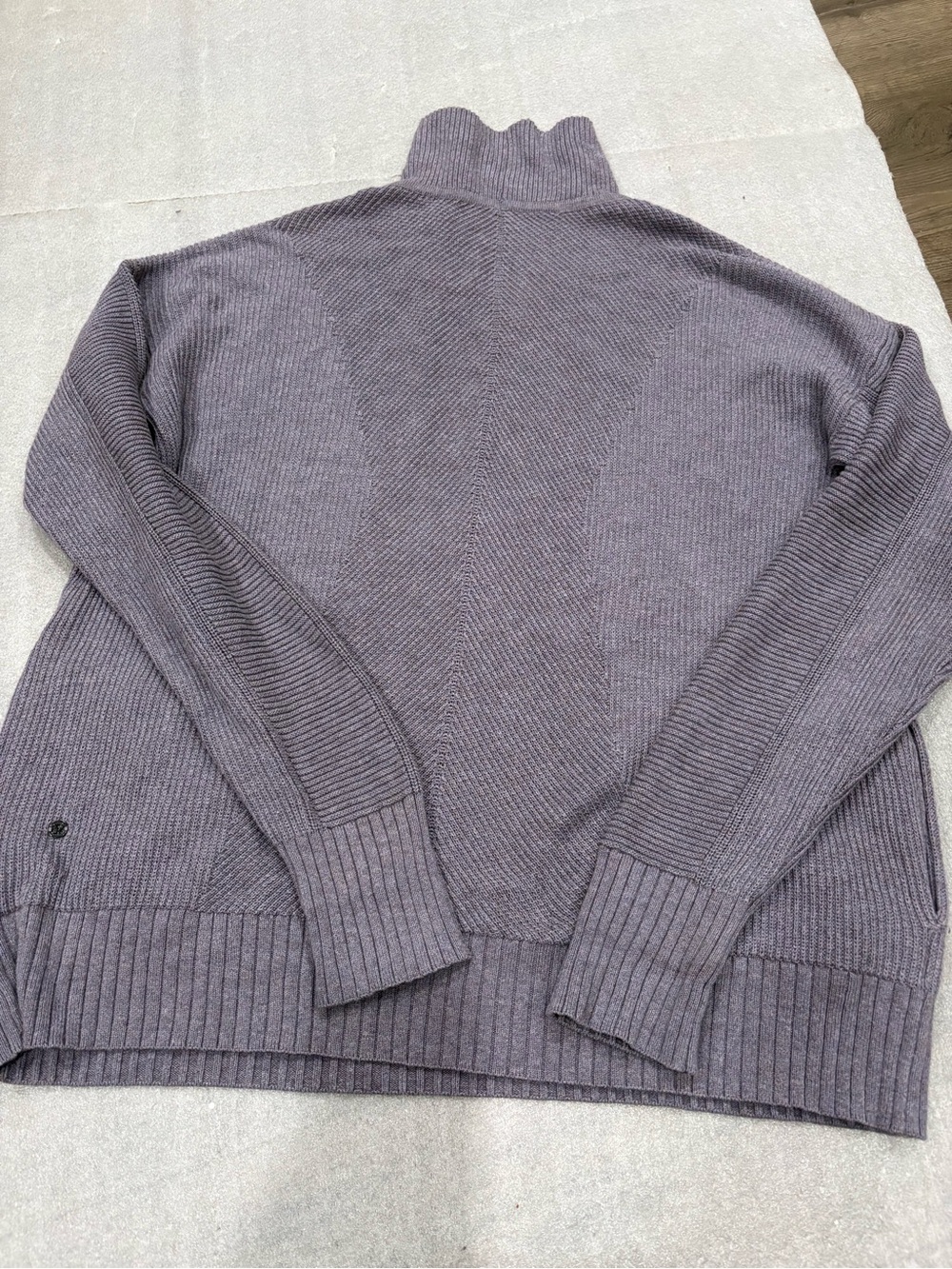 [US16-18|PTP:24]Lululemon Cozy Calling Turtleneck Heathered Purple Mix Knit - Picture 4 of 10